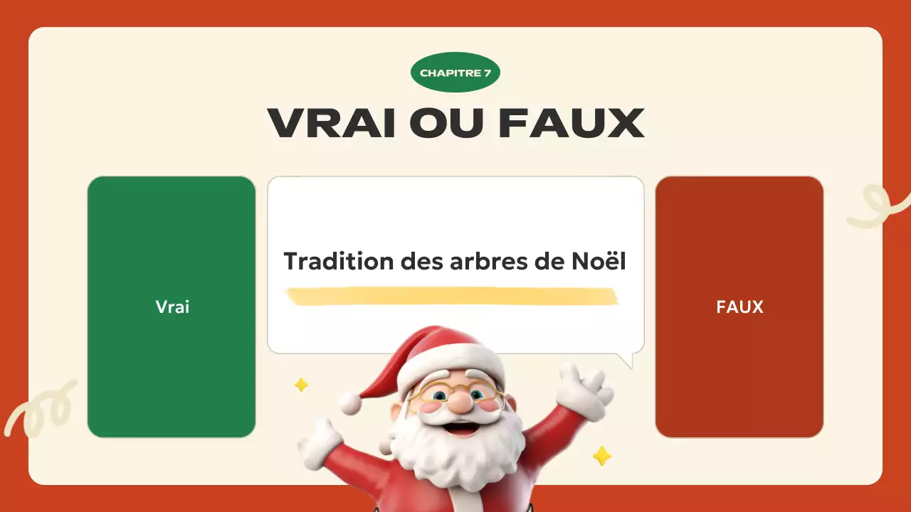 présentation festive rouge pour les fêtes de fin d'année