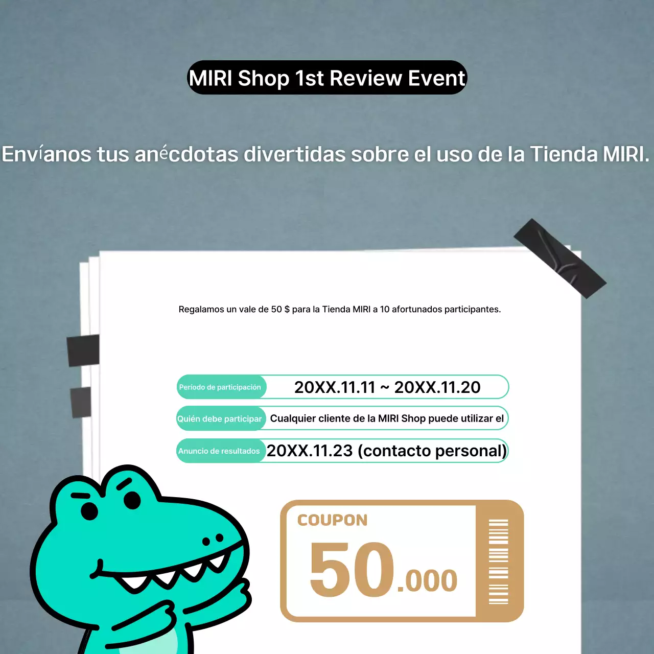 Evento Mint Gag Comics