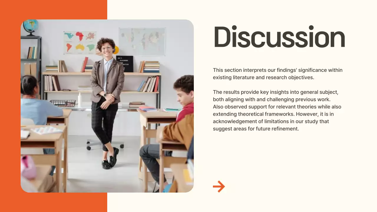 Orange Professional Thesis Presentation