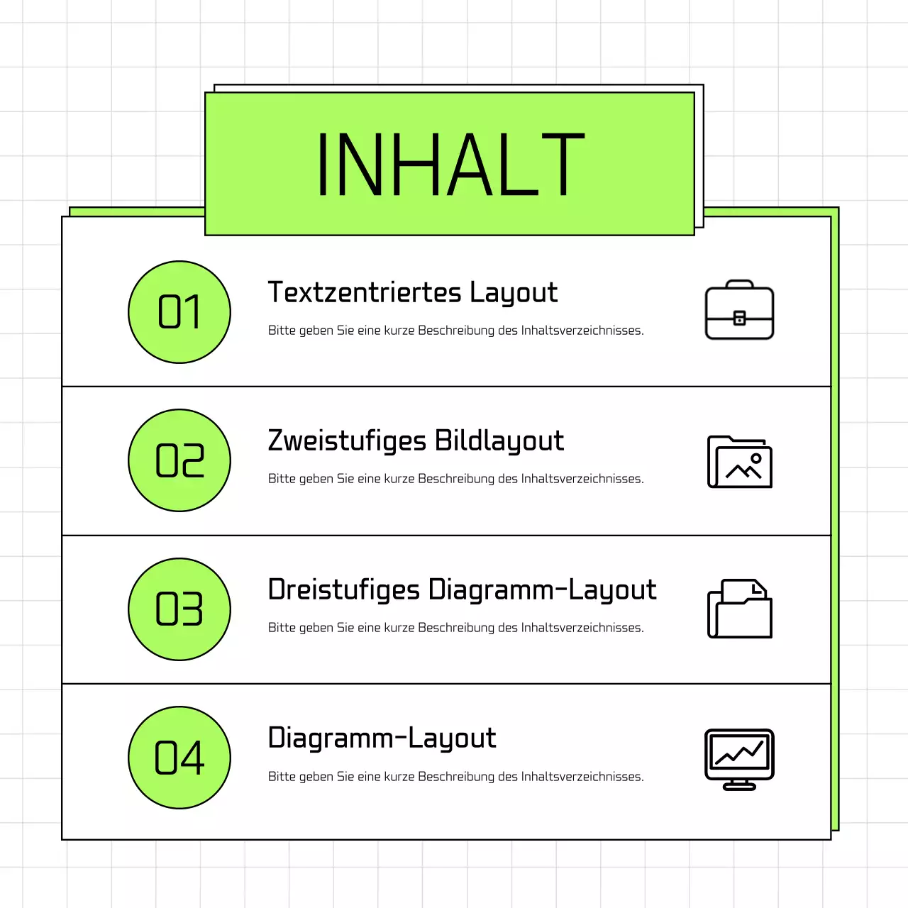 State of the Union einfache Business Vorlage