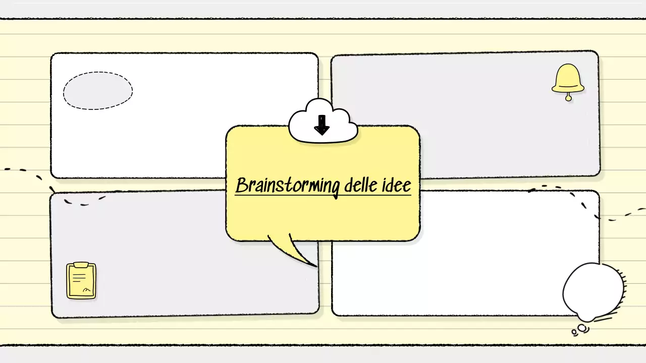 guida al brainstorming giallo moderno