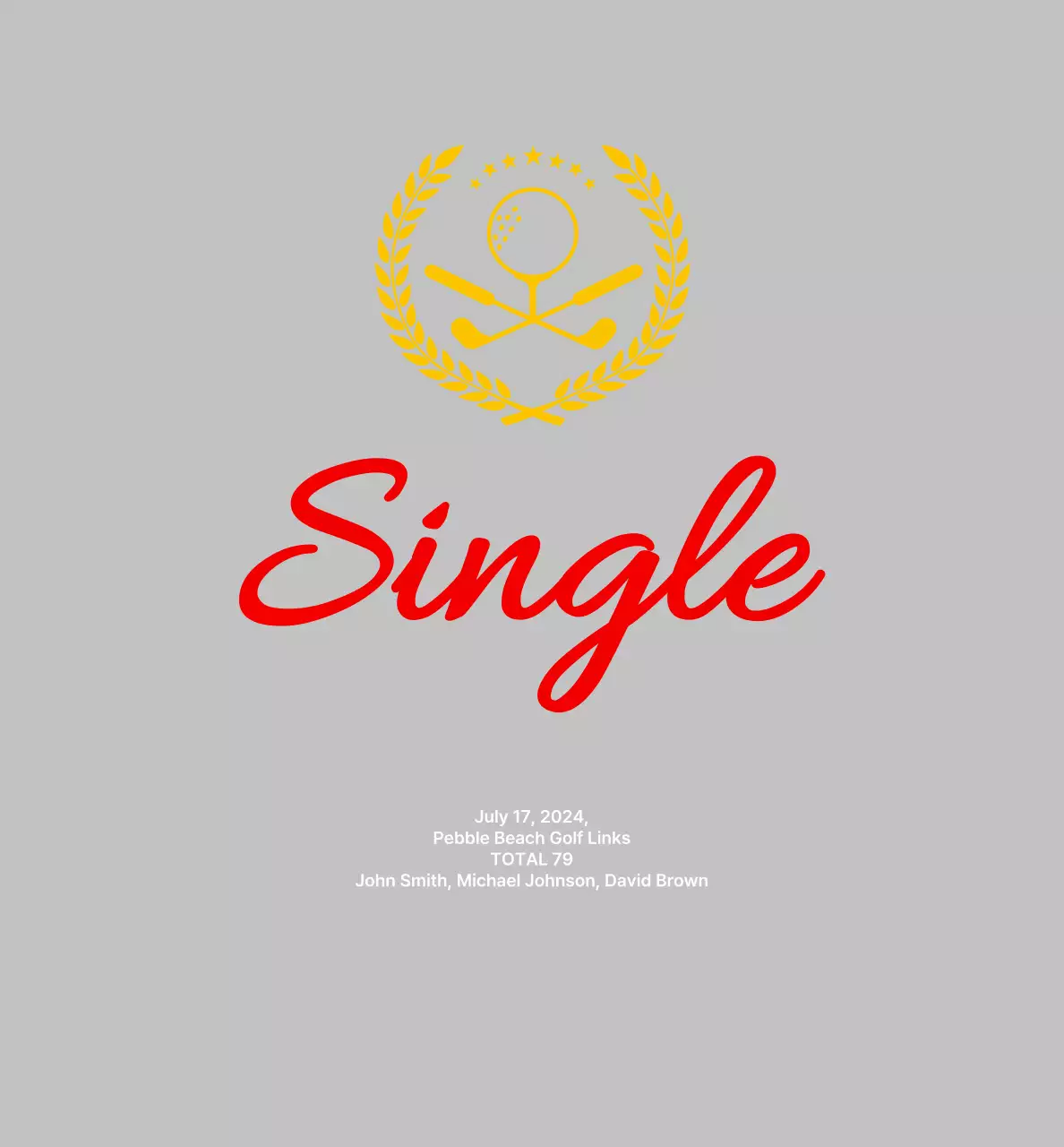 Daftar Golf Sederhana