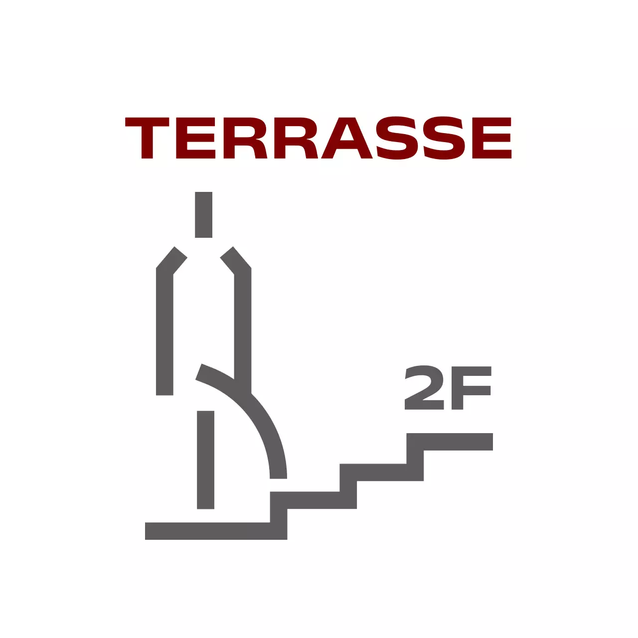 Rote moderne Parkverbotsschilder