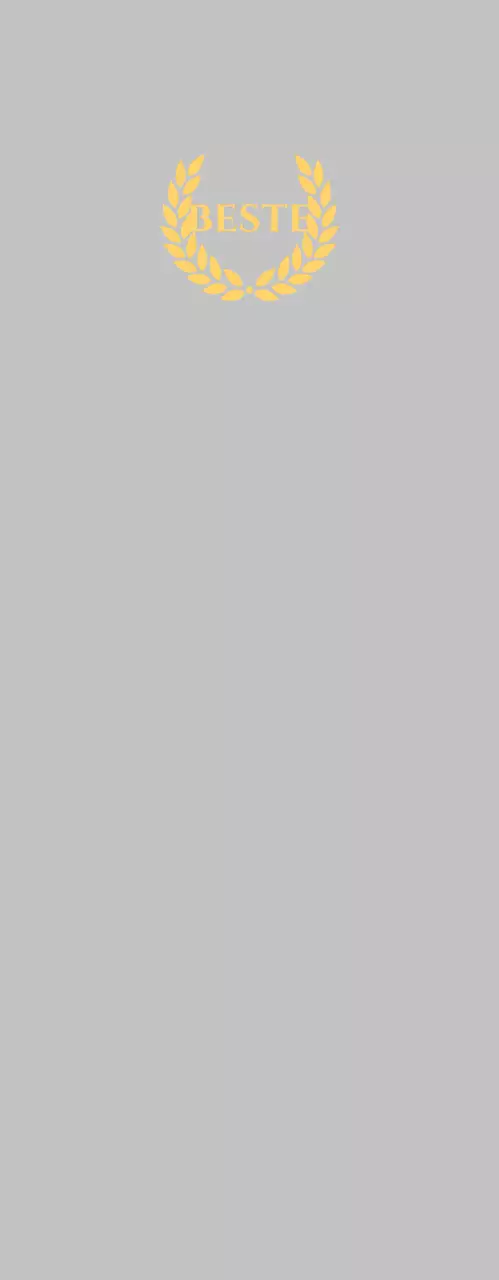 Gelbe einfache Listungstafel