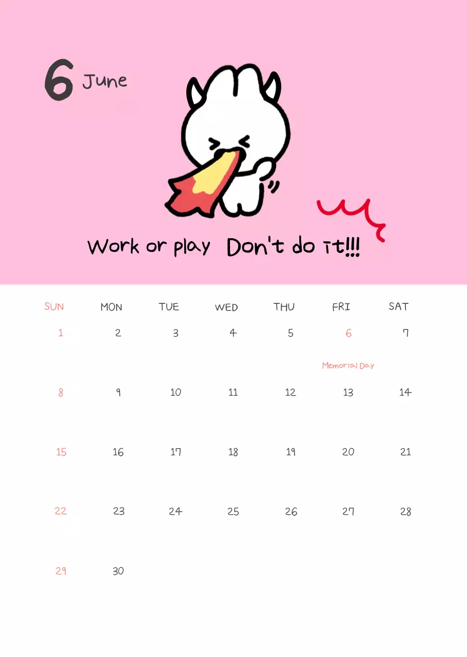 Kalender Peras Pekerja Kantor Sederhana Warna Kuning