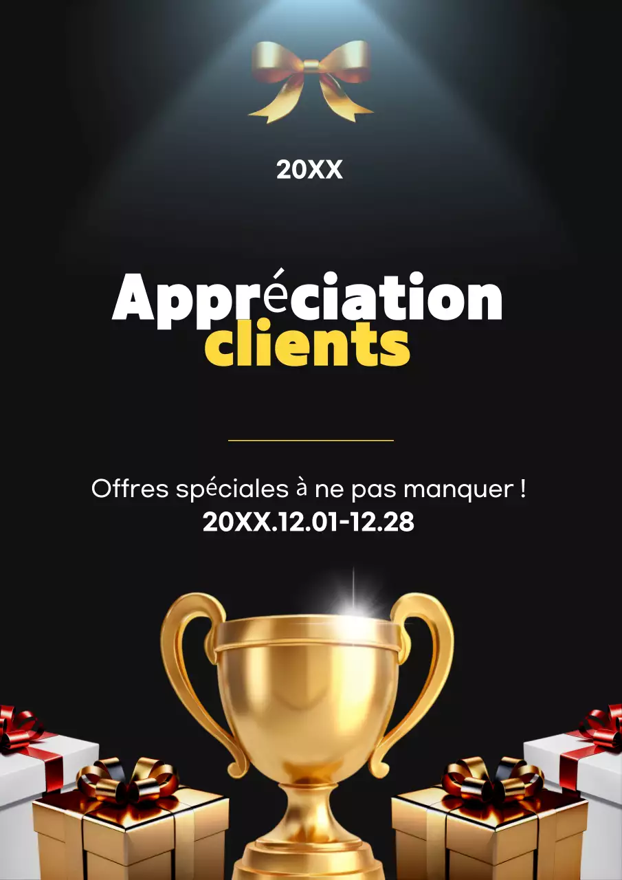 Événement d'appréciation des clients de Black Advanced