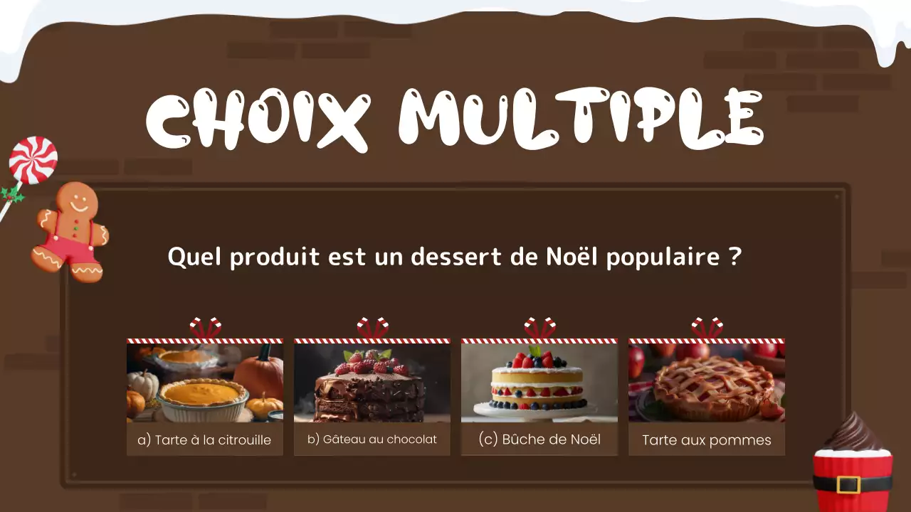 guide du quiz sur les fêtes rouges et festives