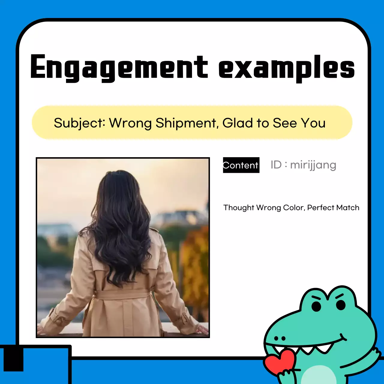 Ulasan Komik Biru Promosi Instagram Carousel