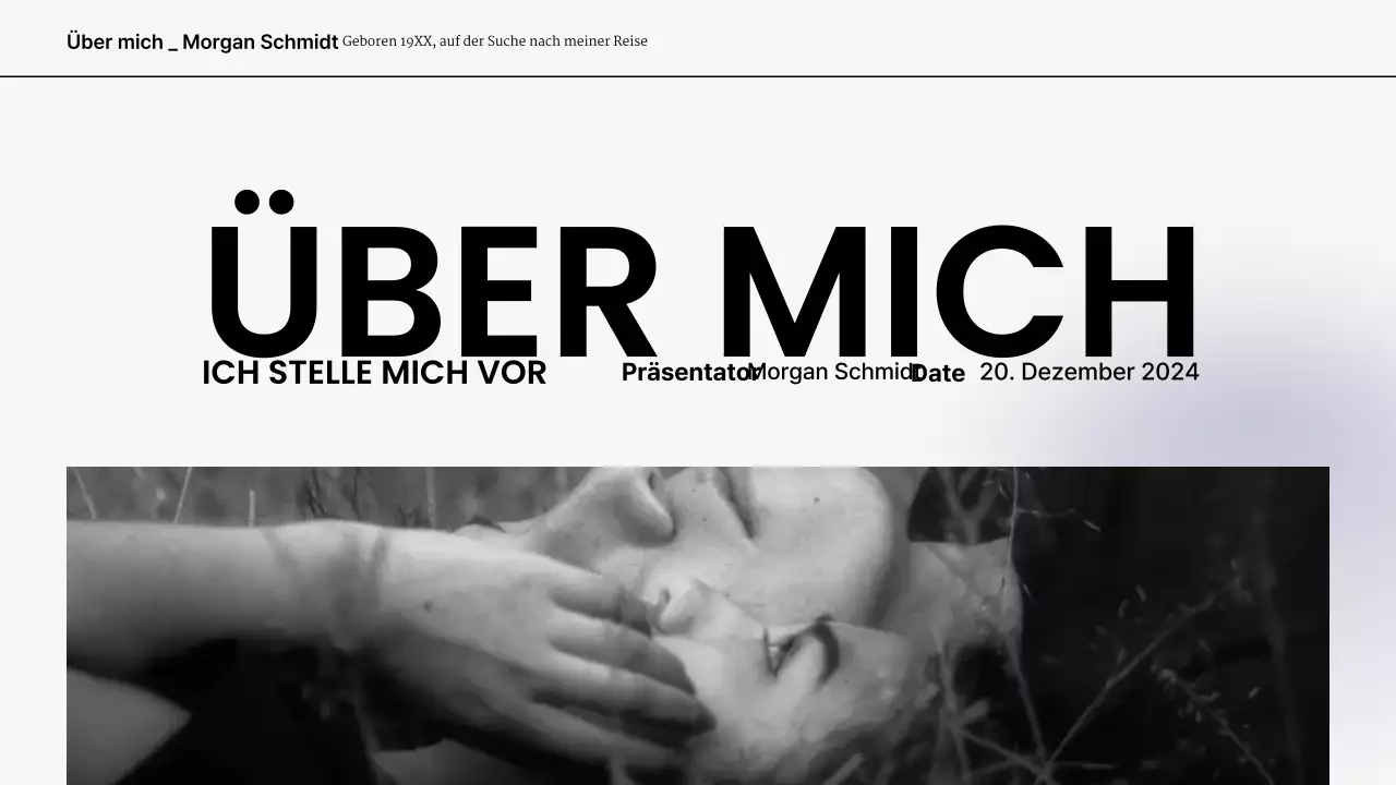 graue weiße moderne Präsentationsmappe