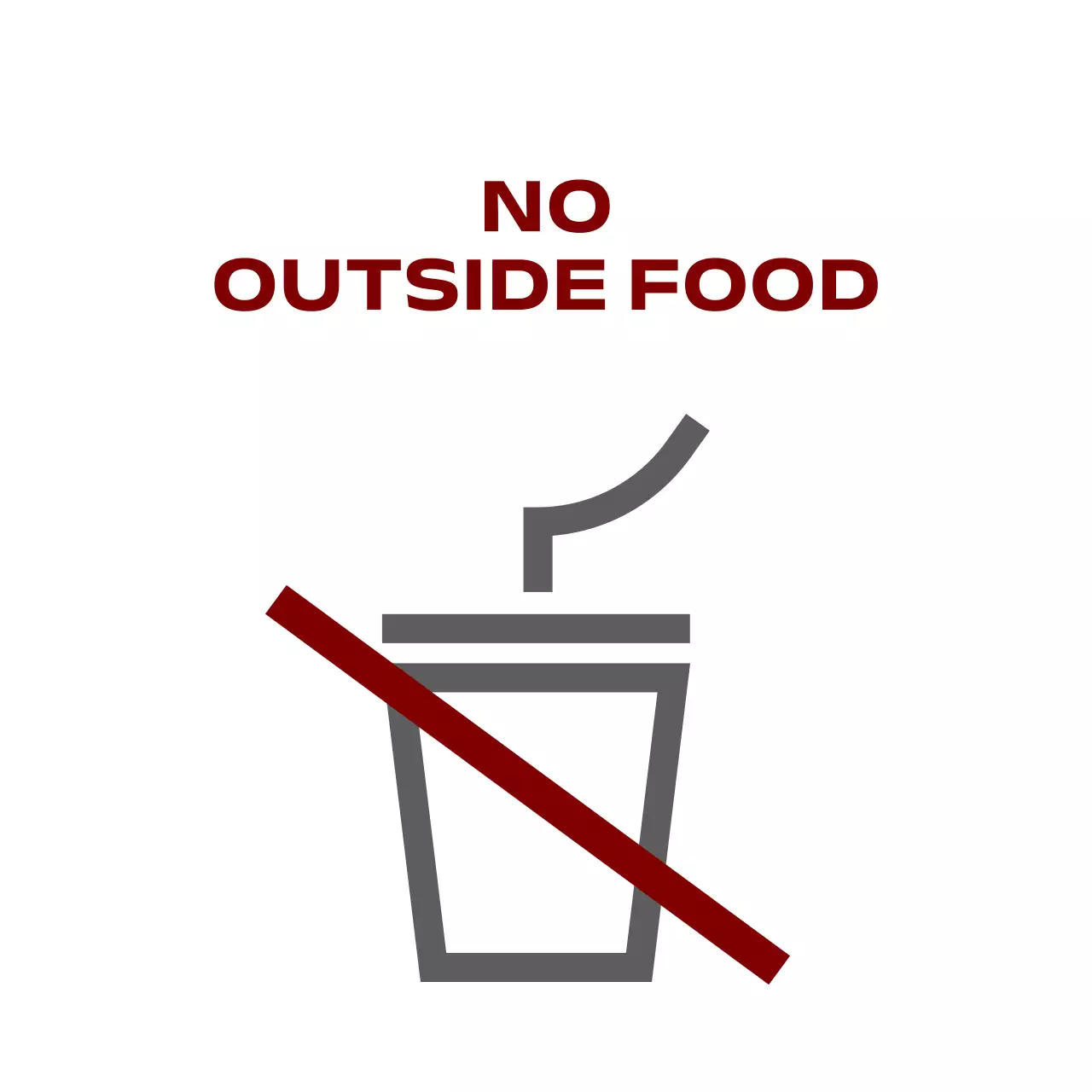 レッドモダン駐車禁止のご案内