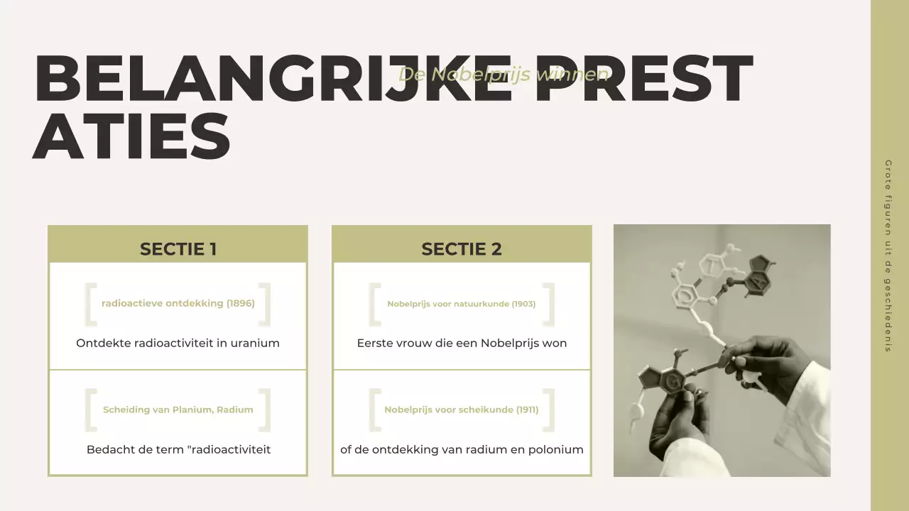 grijze klassieke geschiedenis presentatie