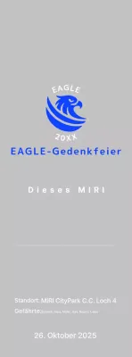 Blaue Basic-Golf-Gedenkmünze