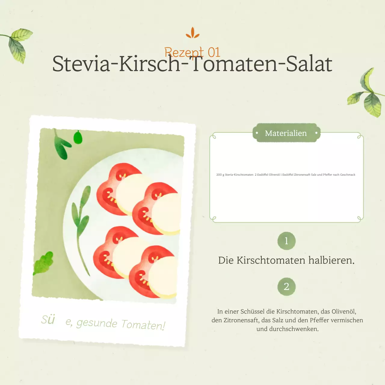 Über das Rezept für Neat Tomatoes in Lotus Seed