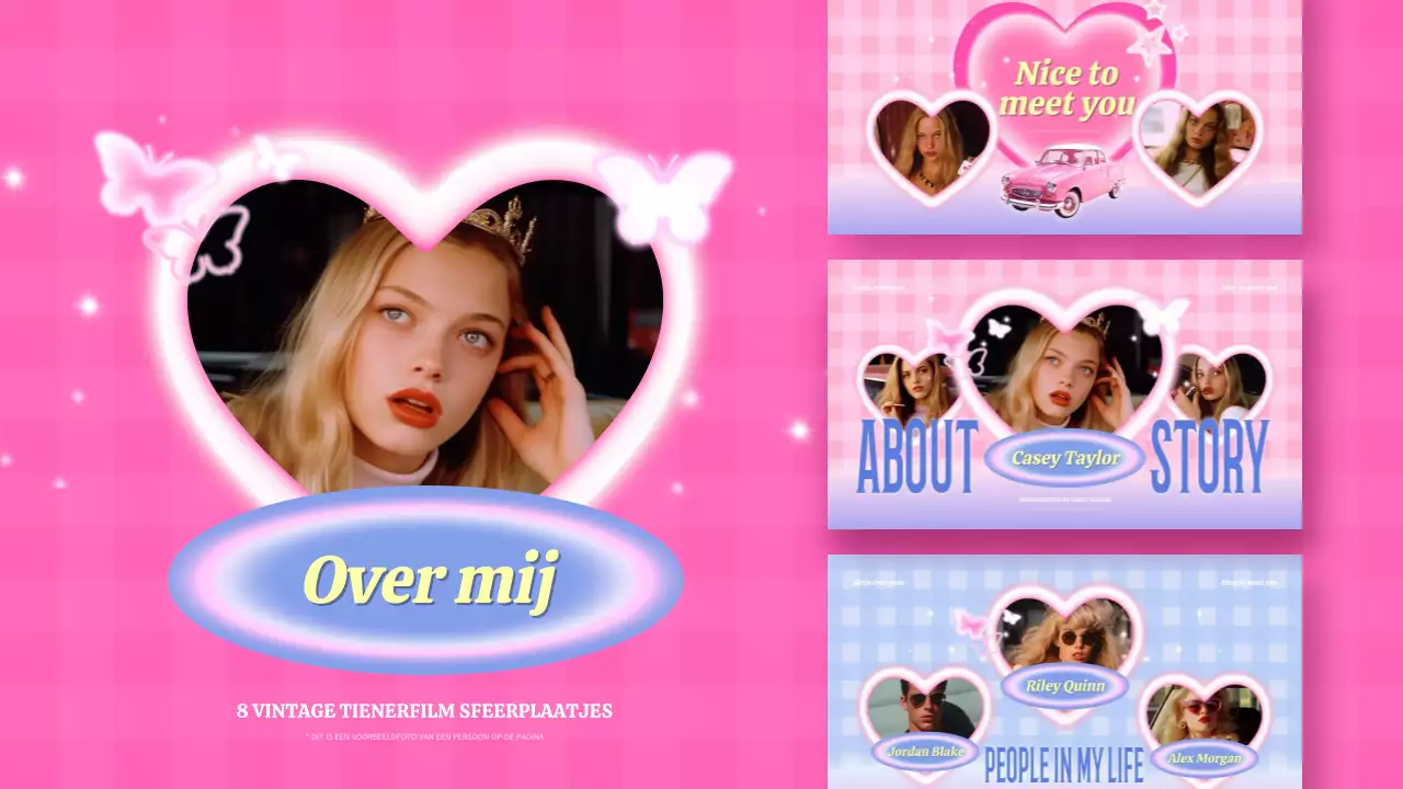 roze y2k over mij layout