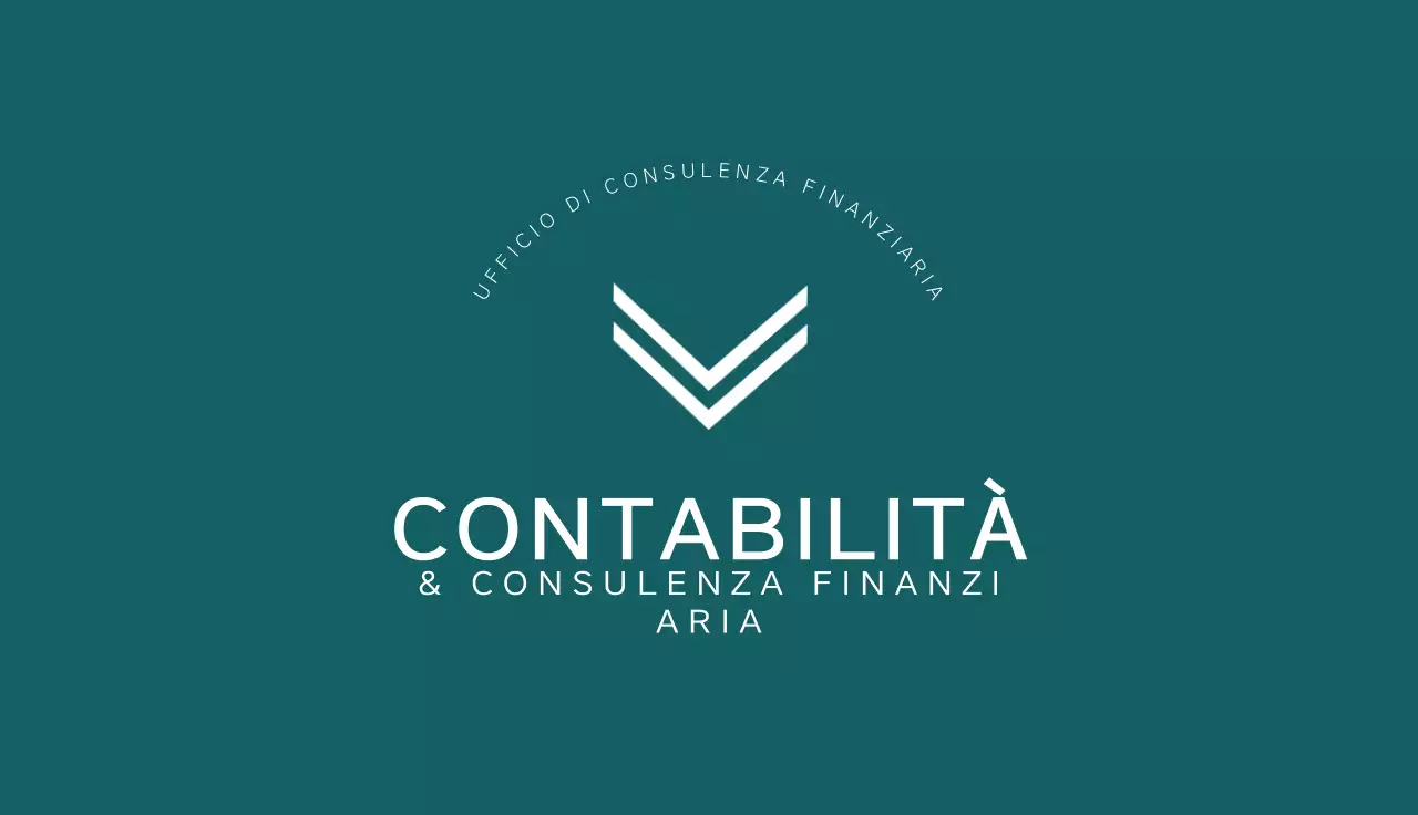 biglietto da visita minimalista verde acqua