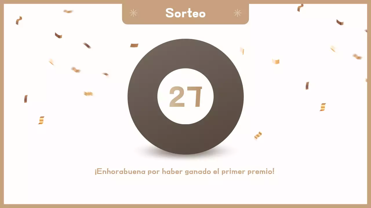 Invitación sencilla a la fiesta de fin de curso en beige