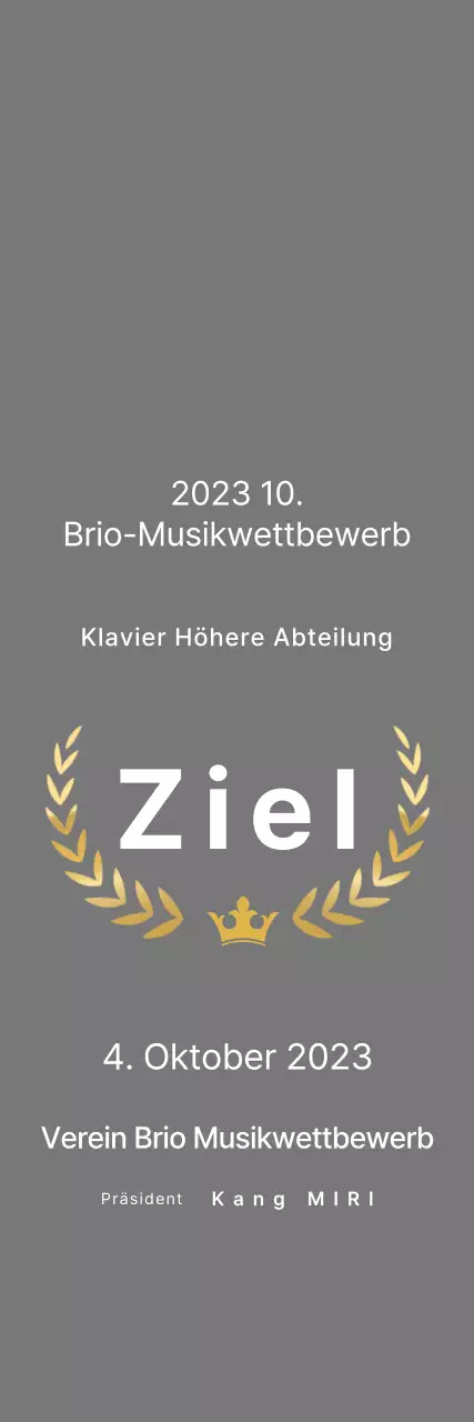 Nette Musik-Wettbewerbslisten