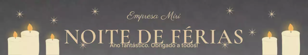 Evento de fim de ano Bege Clássico de Fim de Ano
