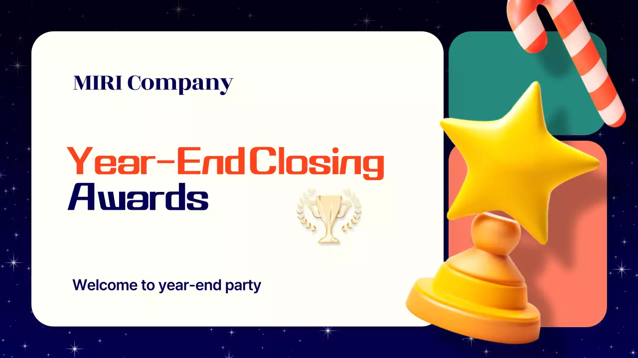 Orange Trendy Awards Event Presentation