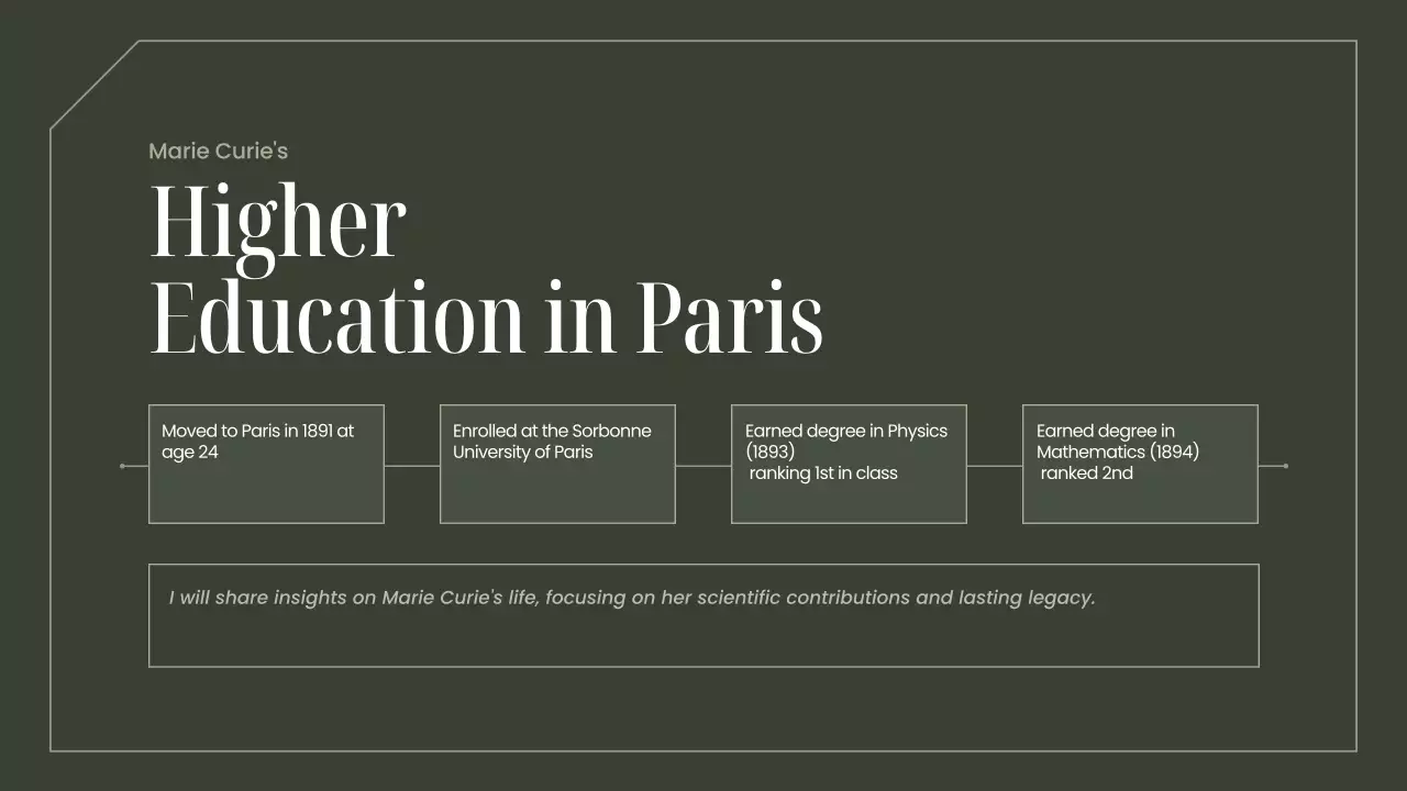 그린 클래식 전기 프레젠테이션