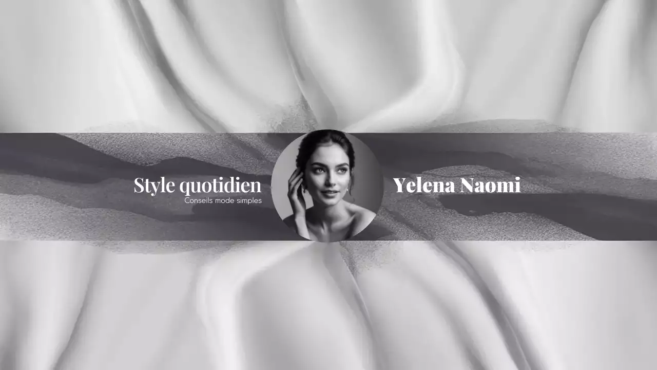 lettre d'information sur la mode élégante grise