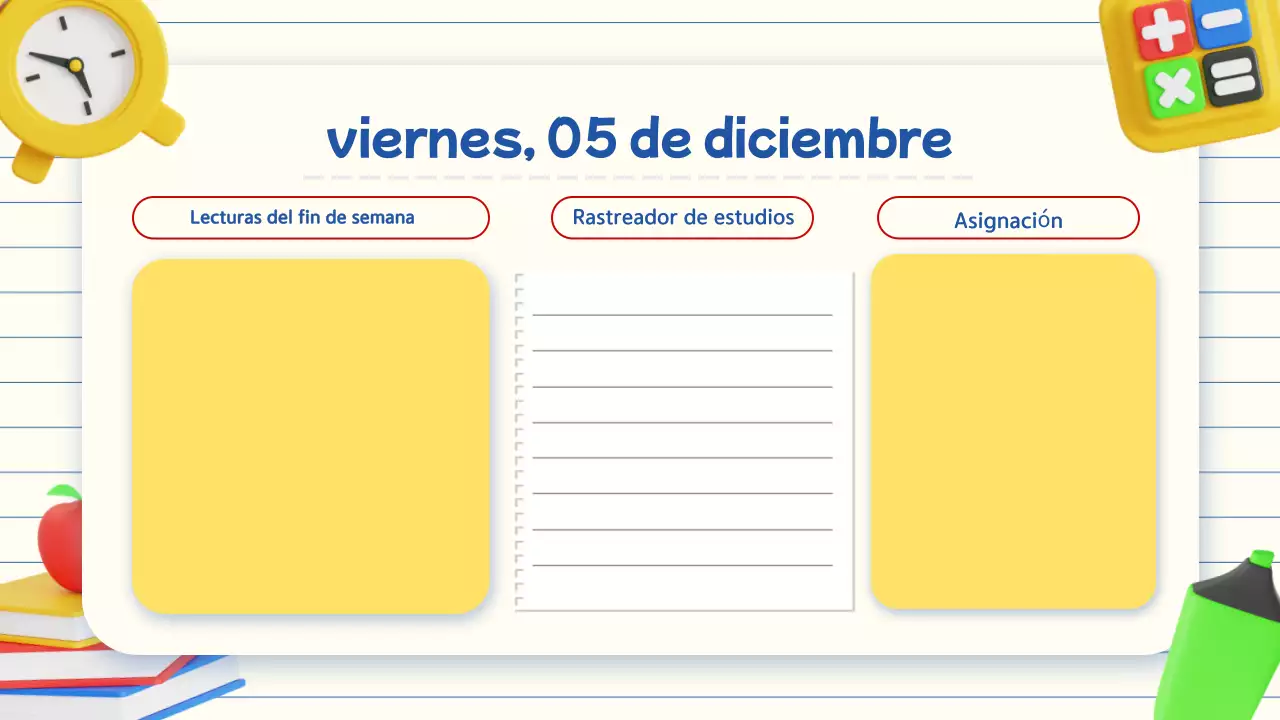 simple beige 3d education class agenda presentation