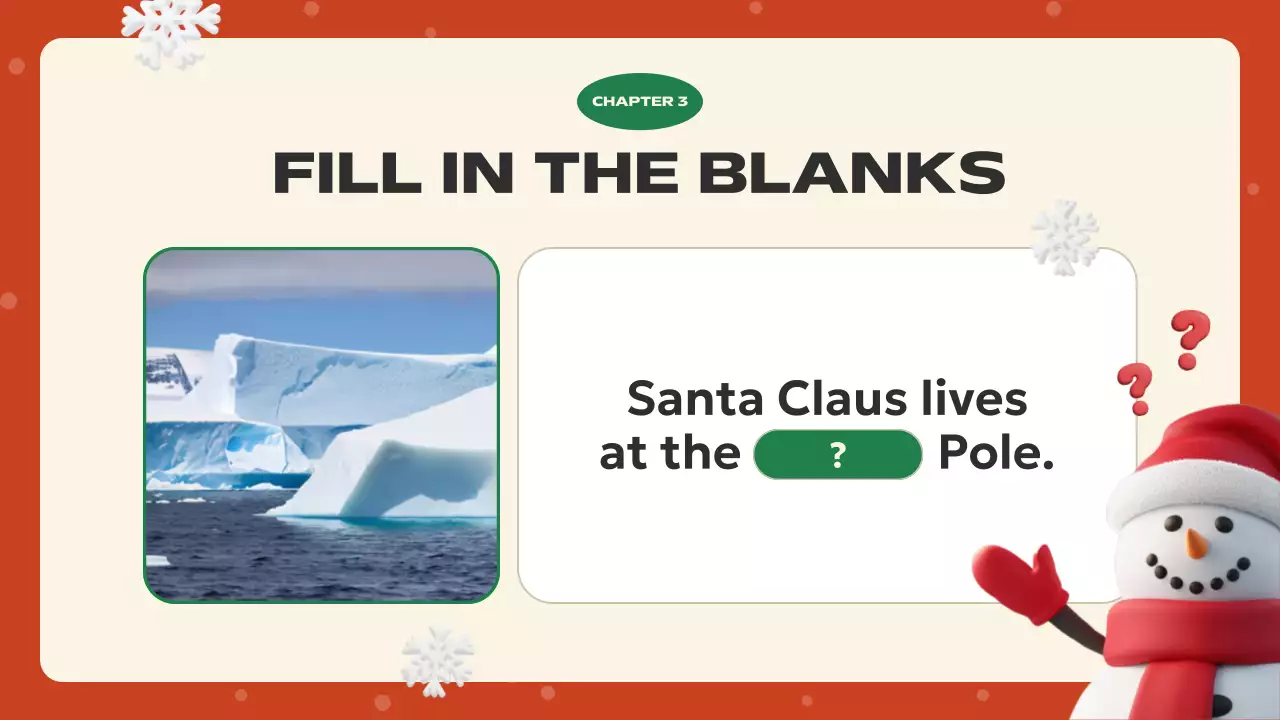 Red Festive Christmas Presentation