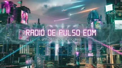 lista de reproducción de música cibernética de neón