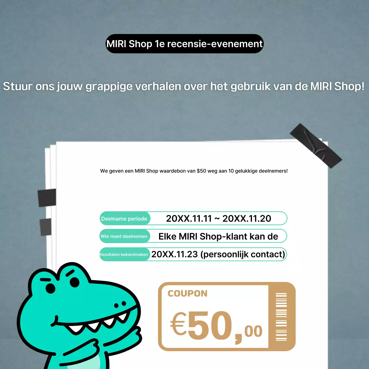 Mint Gag Comics Evenement