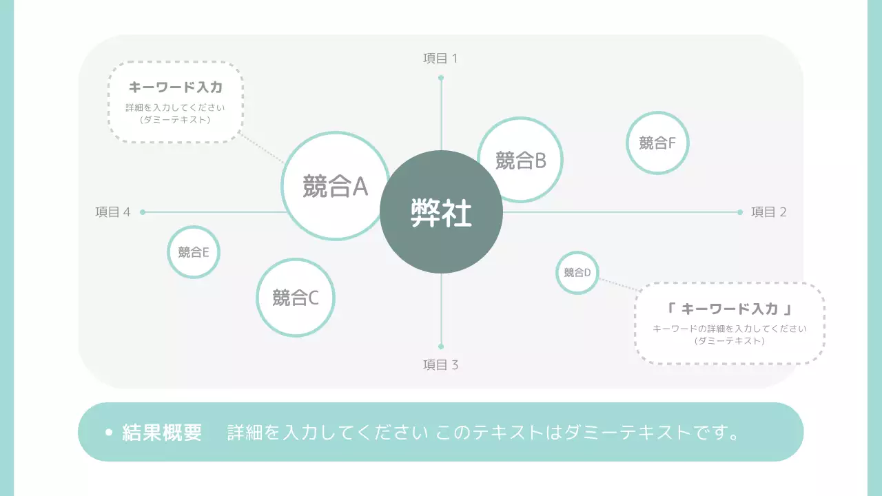 水色 シンプル ビジネス 資料 プレゼンテーション