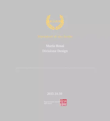 Targa semplice gialla