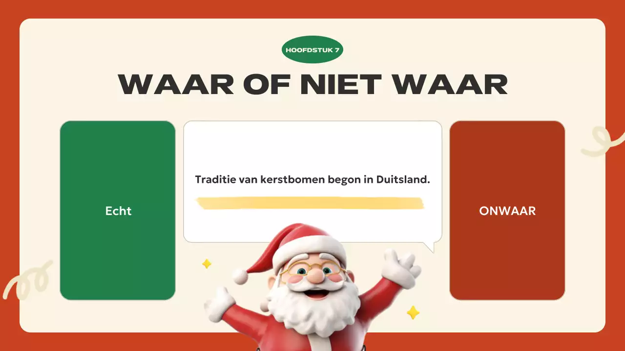 rode feestelijke vakantiepresentatie
