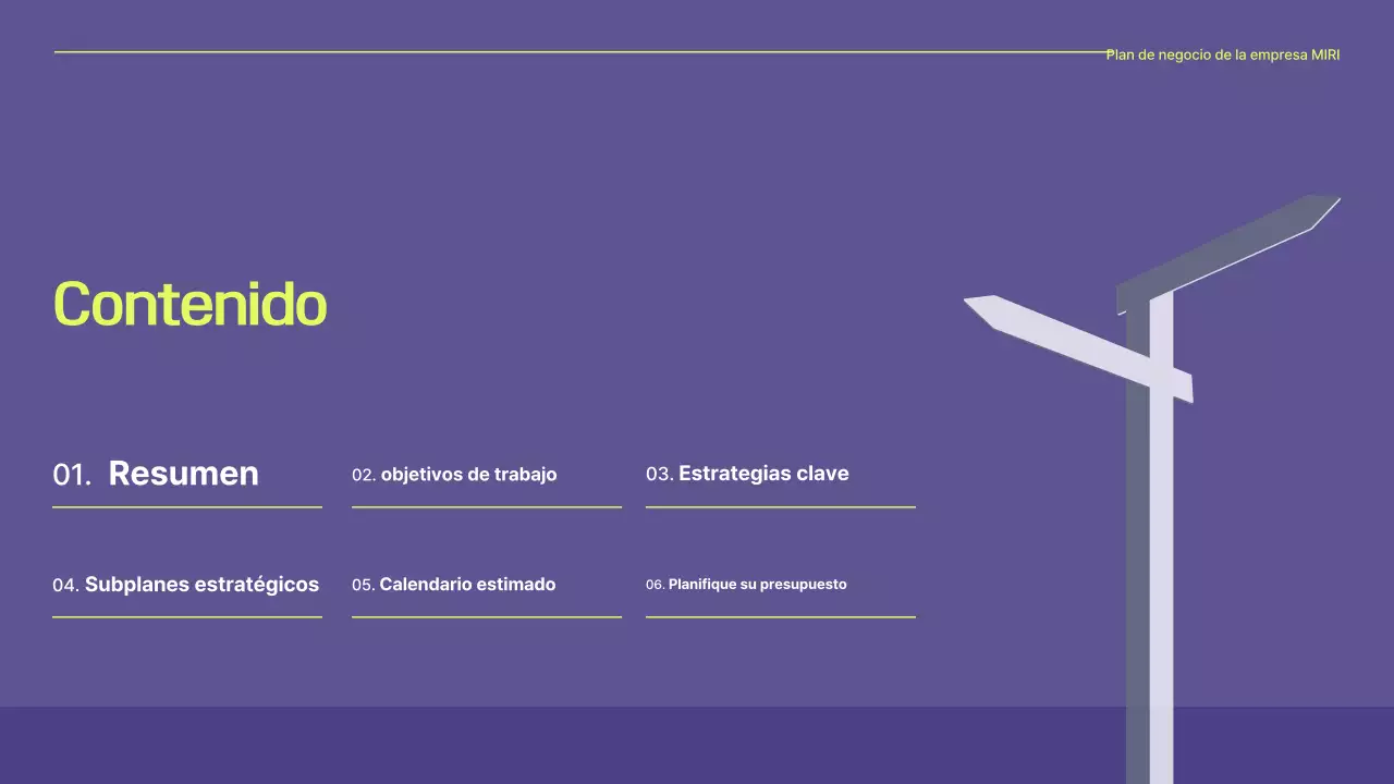 Planificar un plan de negocio Bora Modern