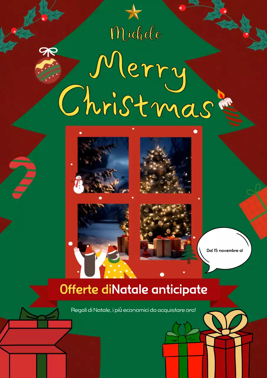 Una mostra speciale sul Natale rosso