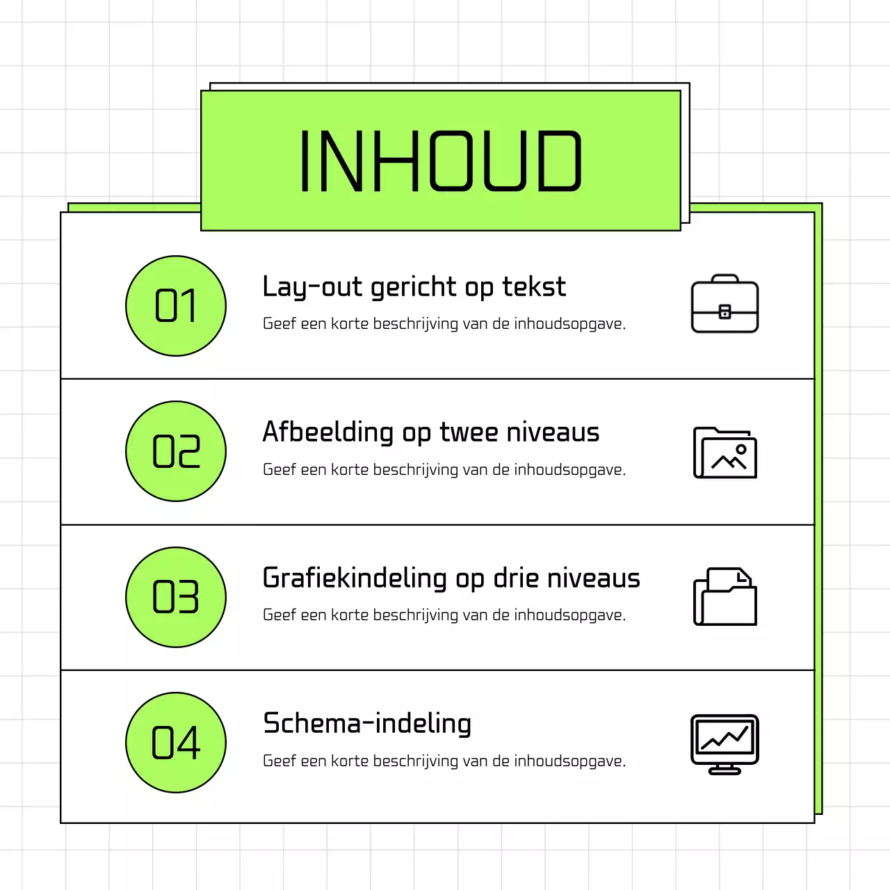 State of the Union eenvoudig zakelijk sjabloon