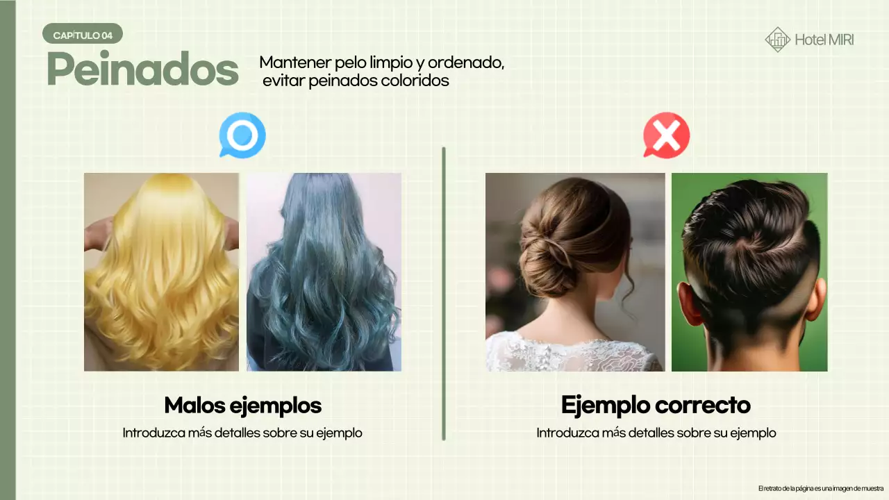 Formación para el personal sobre el código de vestimenta caqui pulcro y ordenado