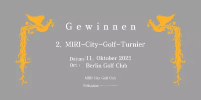 Klassische Golfturnier-Trophäe mit buntem Phönix-Dekor