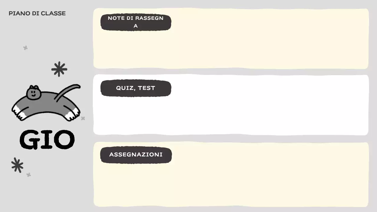 planner di classe rosa