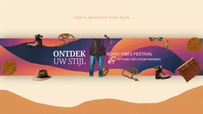 oranje boho modegids