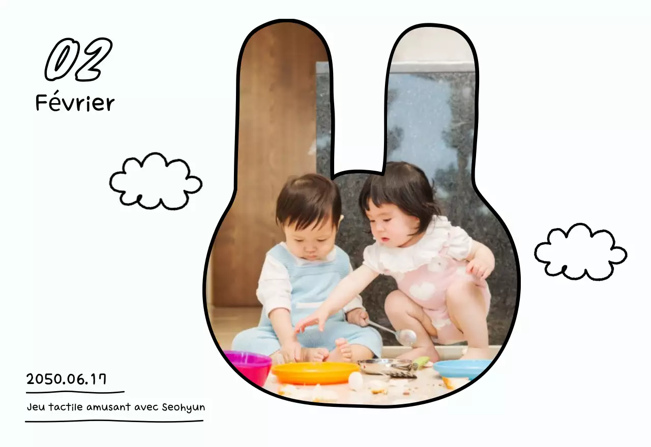 Calendrier jaune du Nouvel An