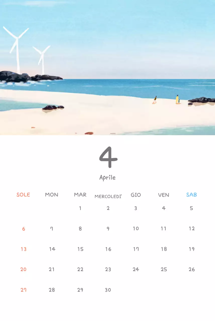 Simpatici calendari con illustrazioni di peluche