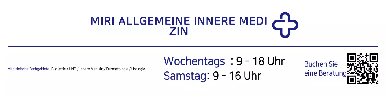 Blauer Standard-Krankenhausführer