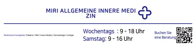 Blauer Standard-Krankenhausführer