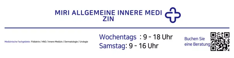 Blauer Standard-Krankenhausführer