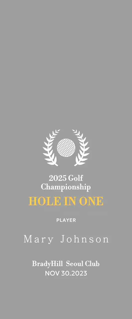 A classic golf tournament trophy featuring a laurel wreath wrapped around a golf ball.