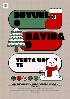 Rebajas navideñas Green Retro