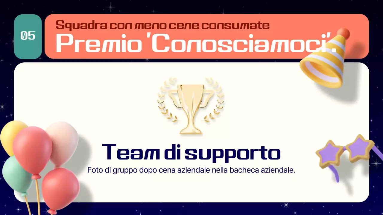 Cerimonia di premiazione di fine anno di Navy Modern