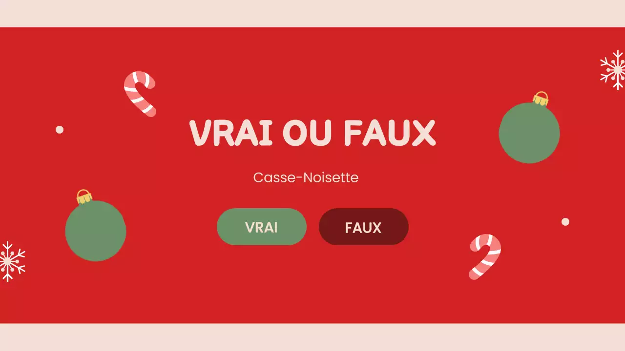 Présentation de Noël rétro rouge