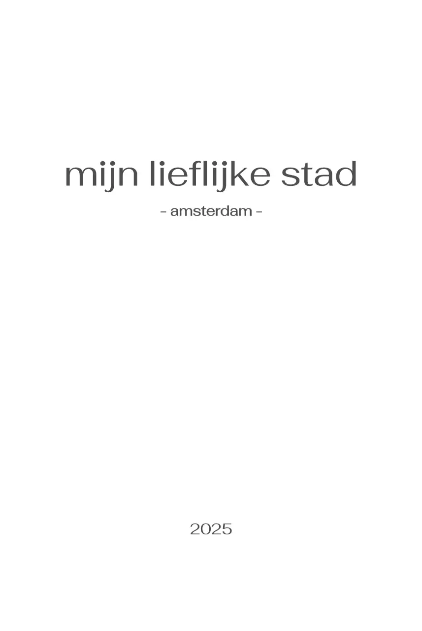 Een fotokalender met een strakke, stedelijke uitstraling