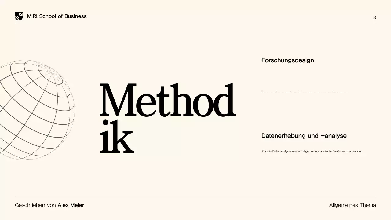 Beige Modern Thesis Presentation